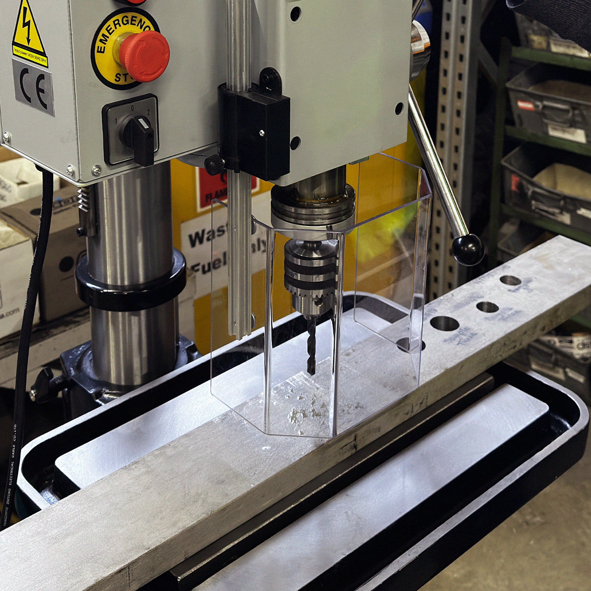SIP Industrial F25-GB 8-Speed 900w 400v Floor Pillar Drill